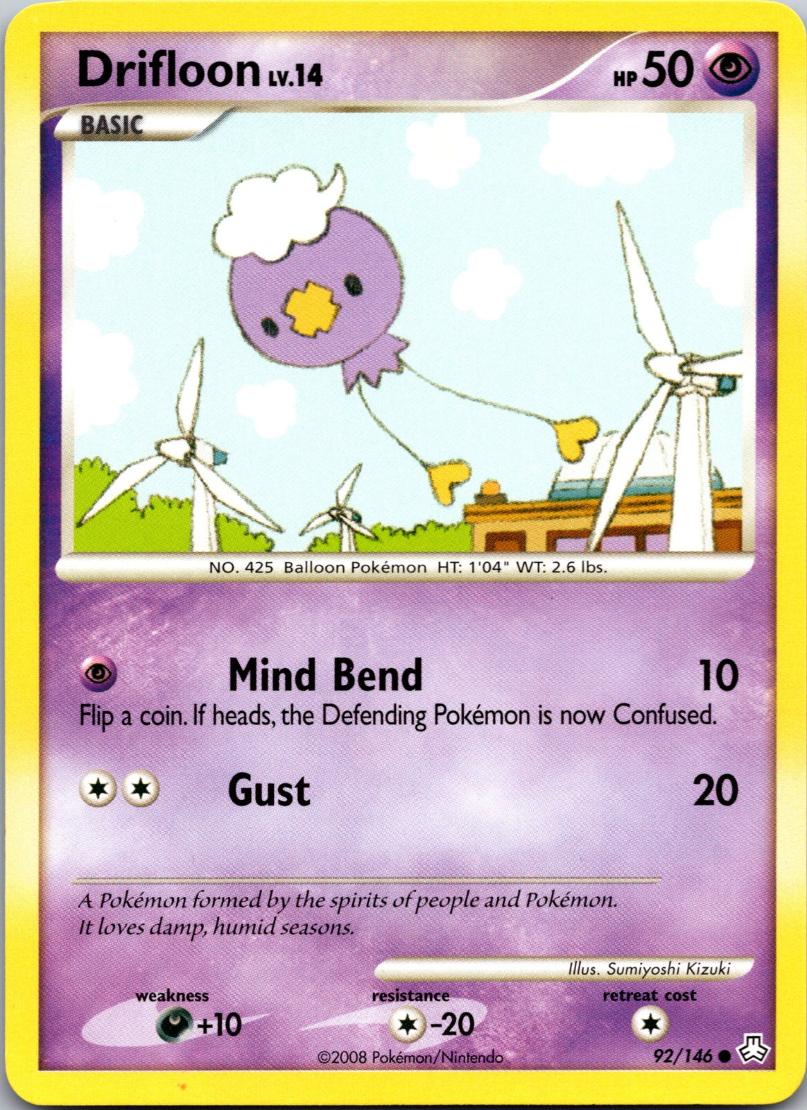 2008 Legends Awakened 92/146 Drifloon LP