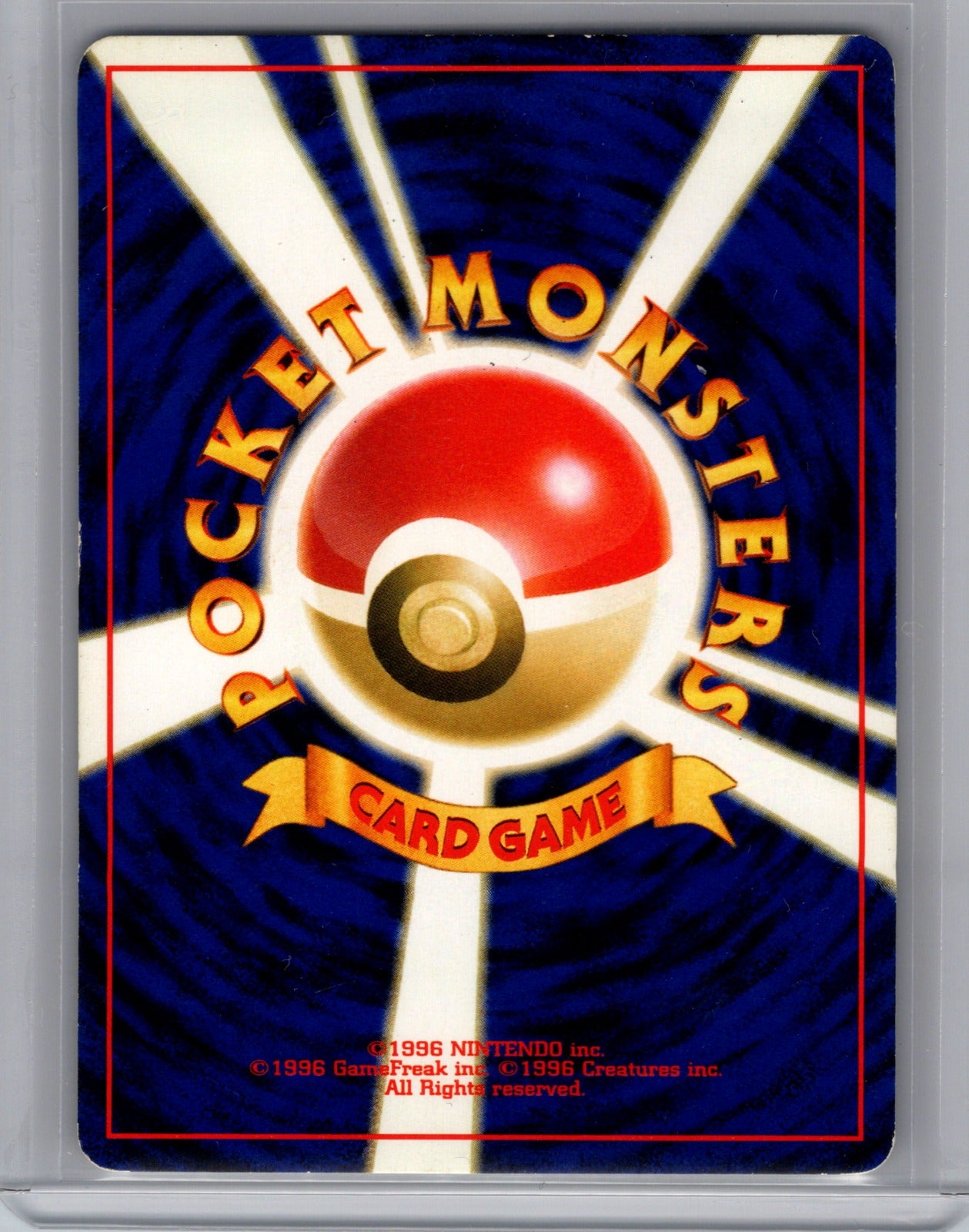 Charizard Holo Neo Premium File 2 LP (Back)