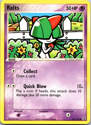 2005 Delta Species 81/113 Ralts LP