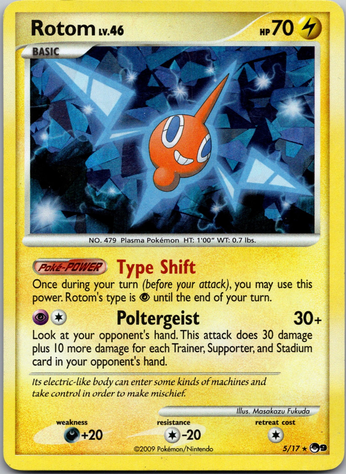 2026 POP Series 9 005/017 Rotom LP
