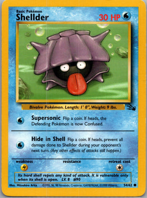 Fossil 54/62 Shellder Common NM