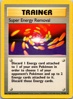 2000 Base Set 2 108/130 Super Energy Removal LP