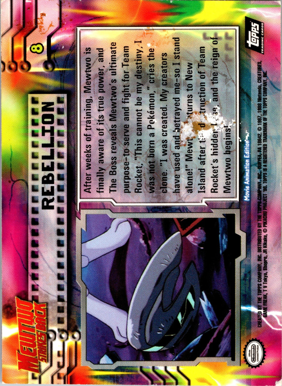 1999 Topps Movie Rebellion MP  P163