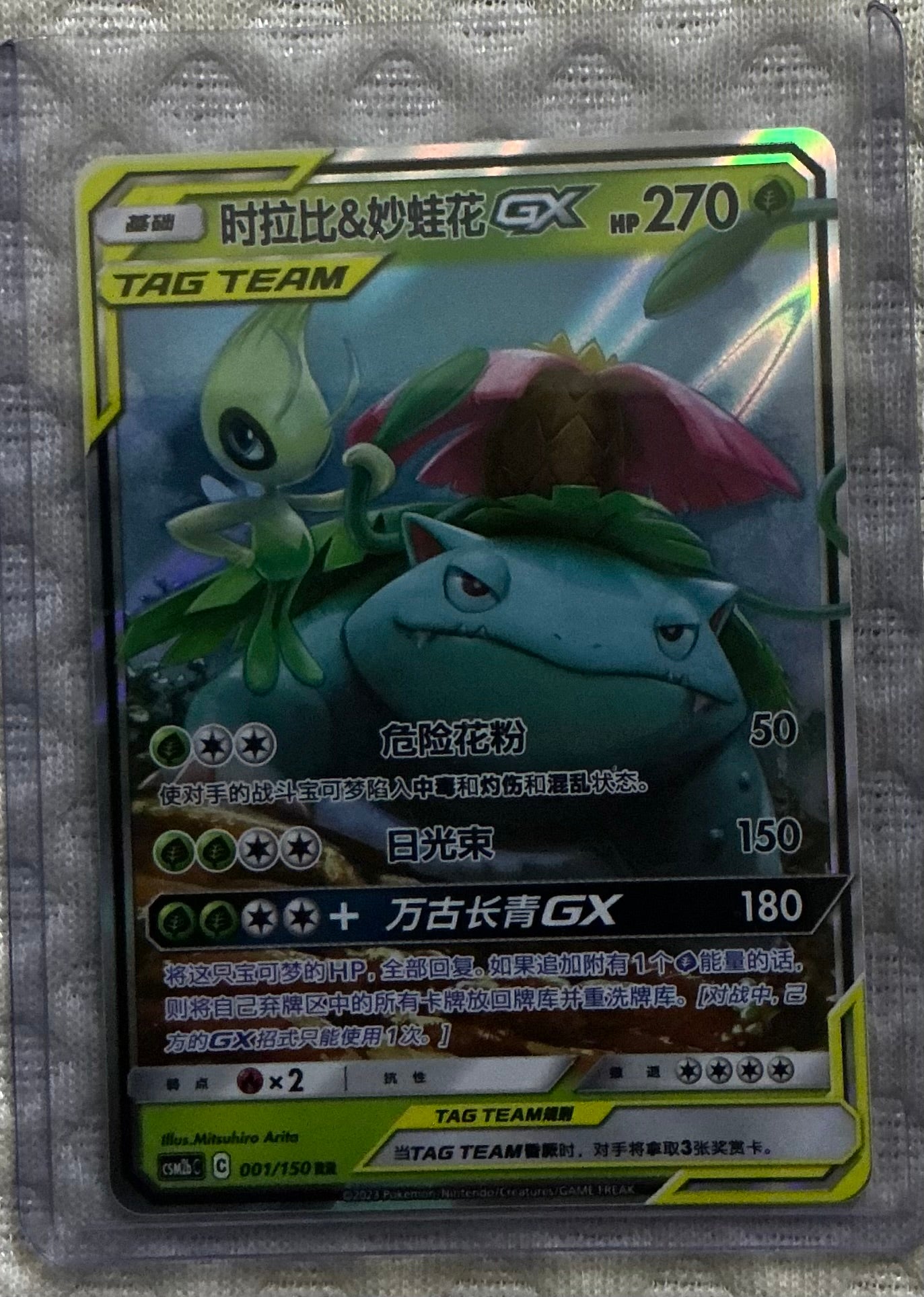 Celebi & Venusaur GX