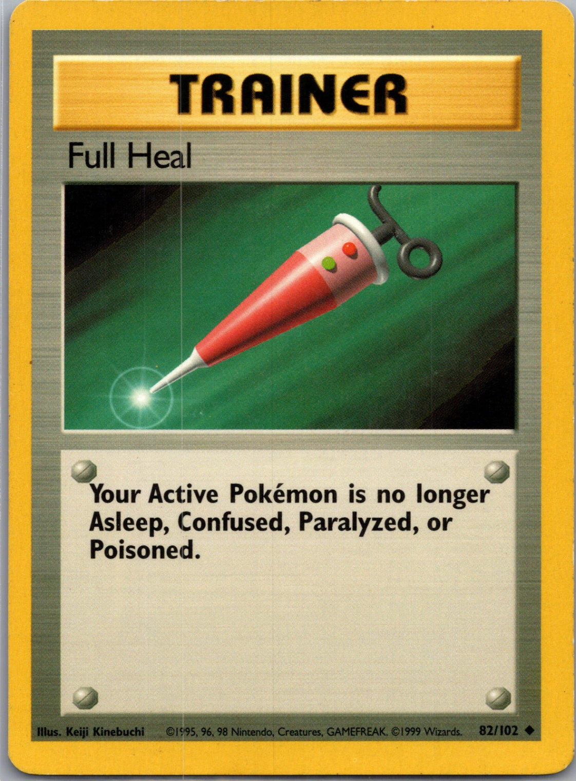 Base Set 2 111/130 Full Heal Uncommon NM