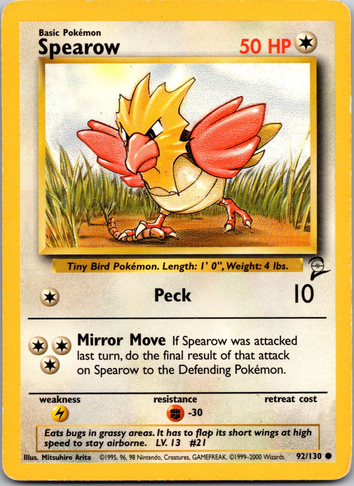 1999 Jungle 62/64 Spearow LP