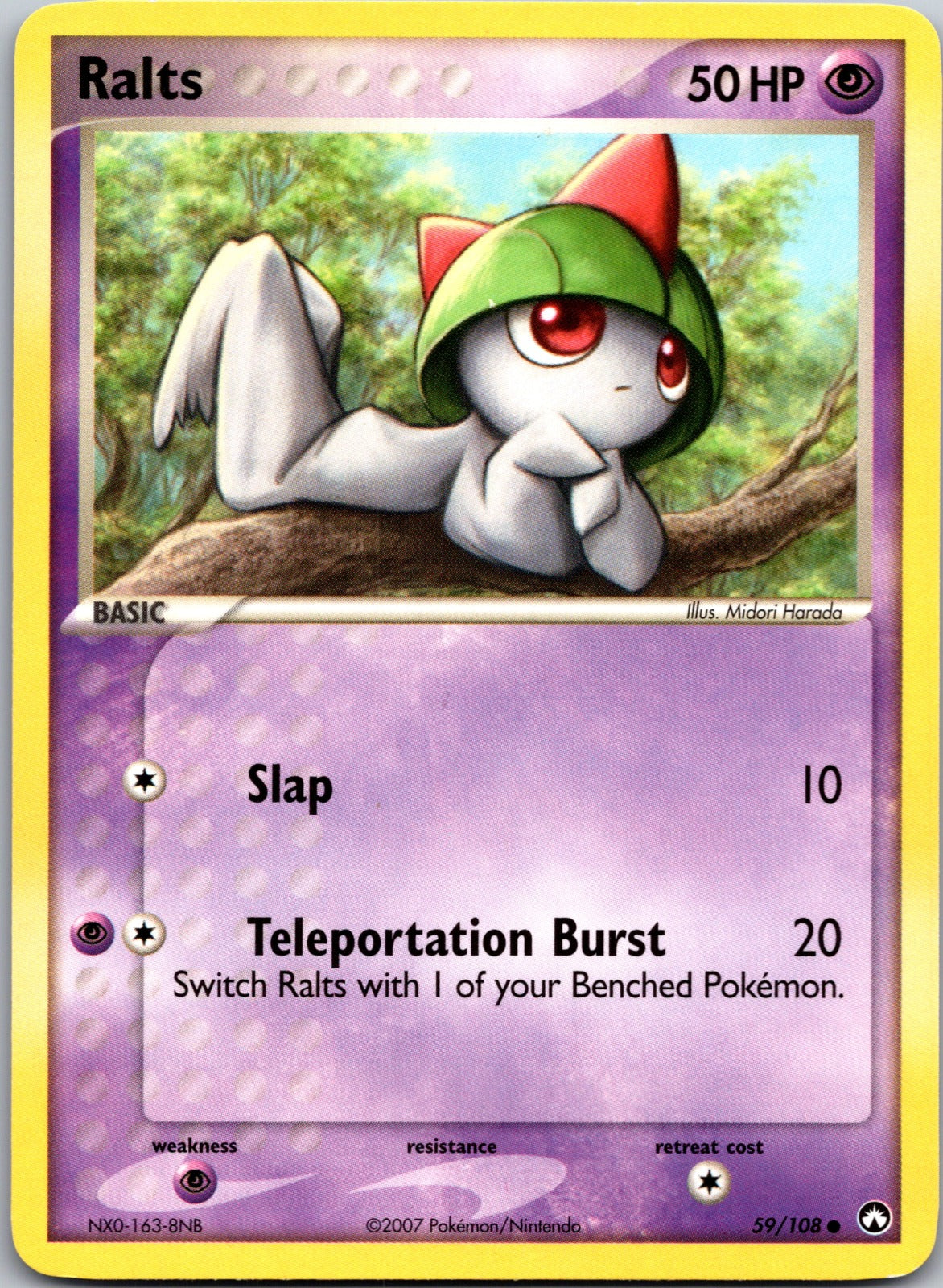 2007 Power Keepers 59/108 Ralts LP