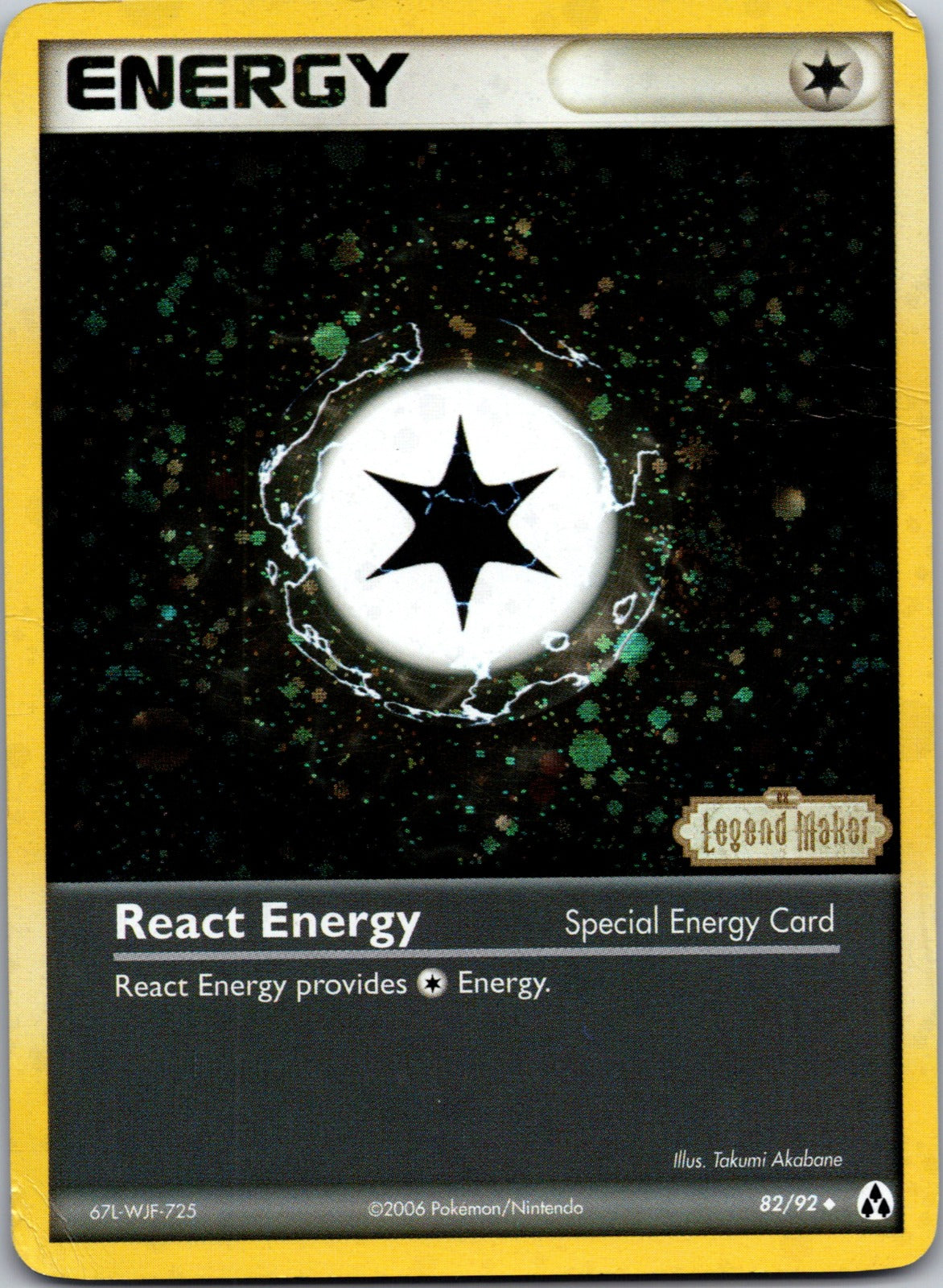 2006 React Energy Legend Maker 82/92 LP
