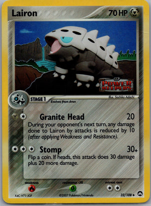 Lairon Normal Uncommon Power Keepers 32/108 NM