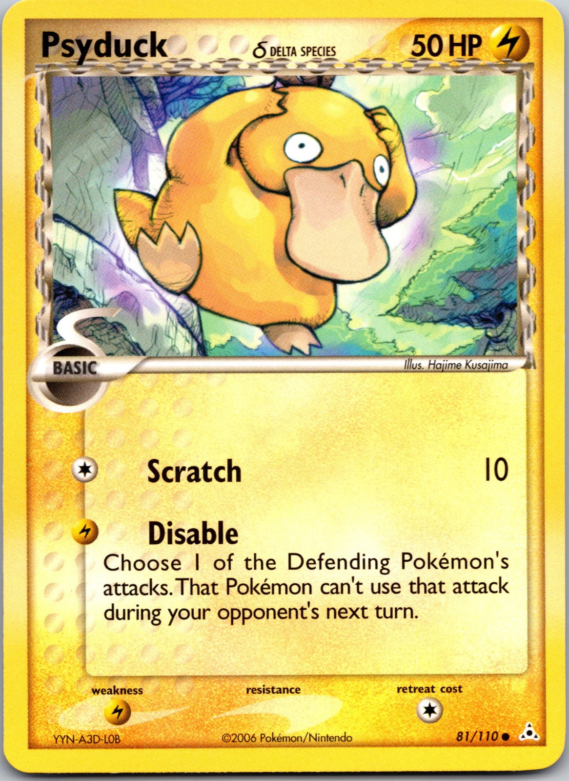 2006 Holon Phantoms 81/110 Psyduck (Delta Species) LP