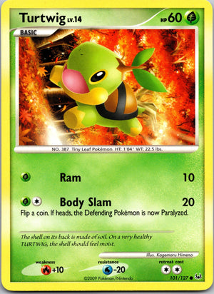 2009 Platinum 101/127 Turtwig LP