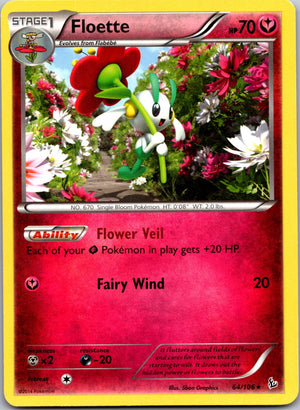 2014 XY - Flashfire 64/106 Floette (64) LP