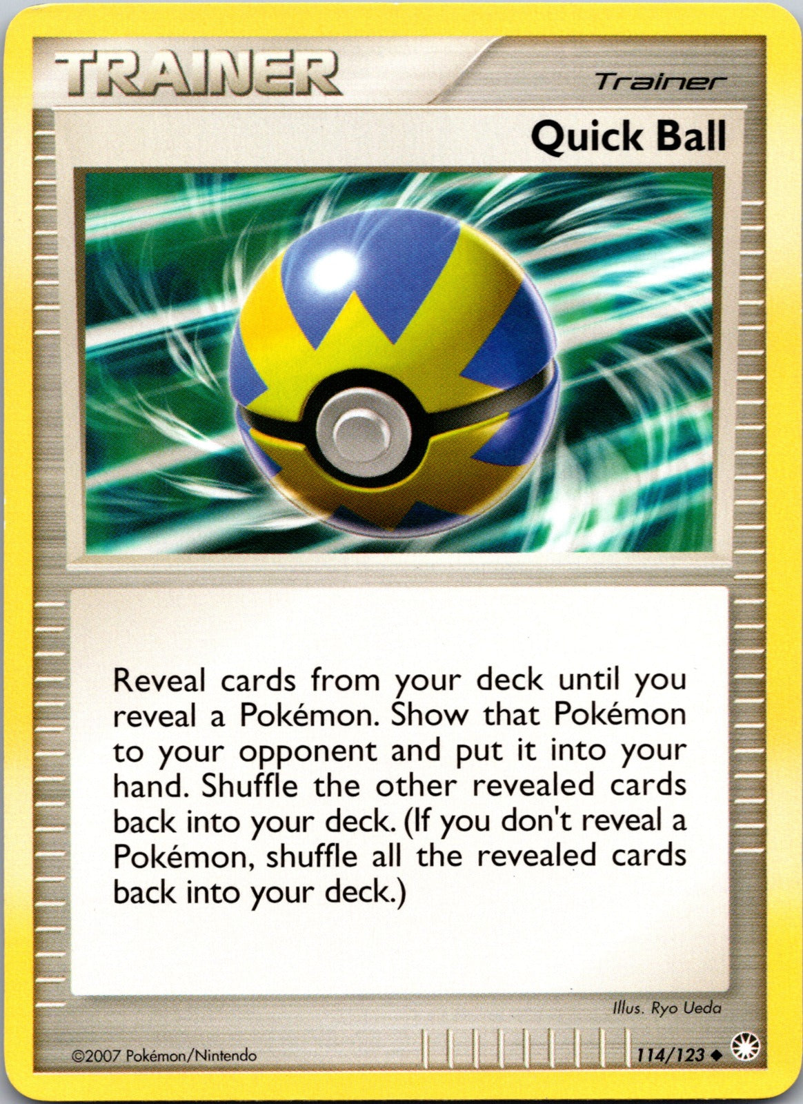 2007 Mysterious Treasures 114/123 Quick Ball LP