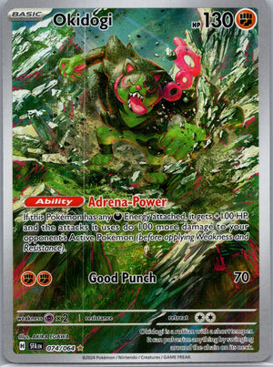 2024 SV: Shrouded Fable 074/064 Okidogi Illustration Rare F188