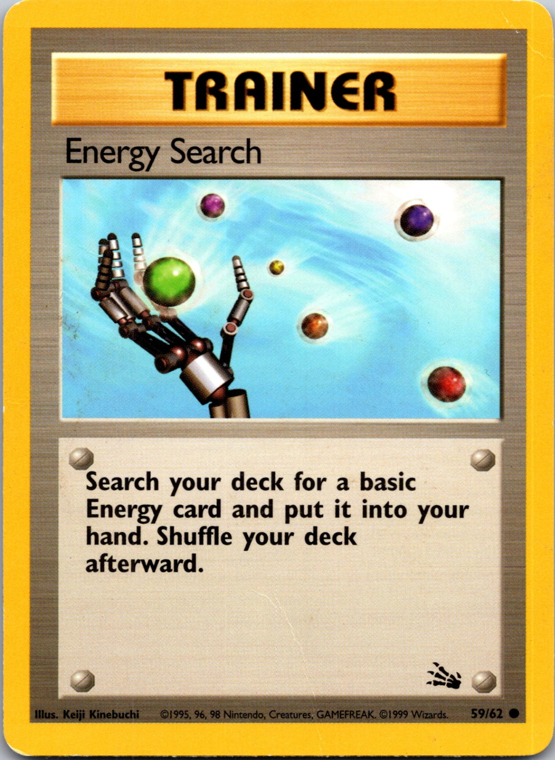 1999 Fossil 59/62 Energy Search Common L145