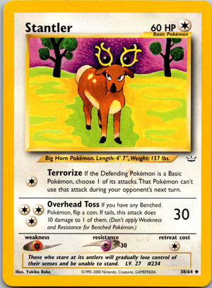 2001 Neo Revelation 38/64 Stantler Uncommon A88