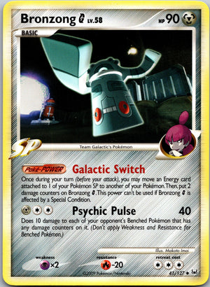 2009 Platinum 41/127 Bronzong G LP