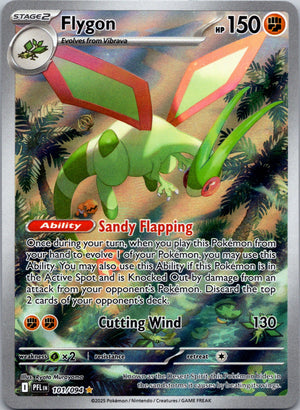 2025 ME02: Phantasmal Flames 101/094 Flygon LP