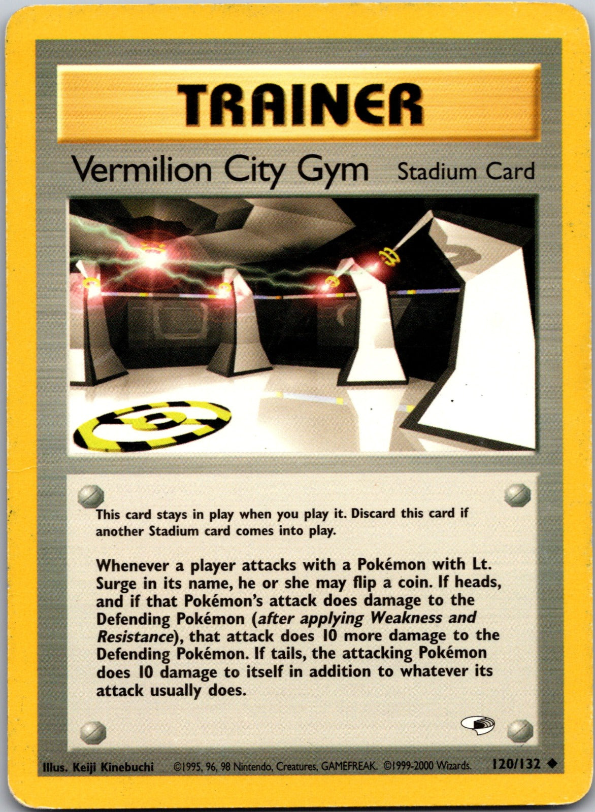 2000 Gym Heroes 120/132 Vermilion City Gym LP