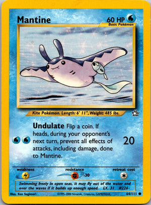2000 Neo Genesis 064/111 Mantine Common L30