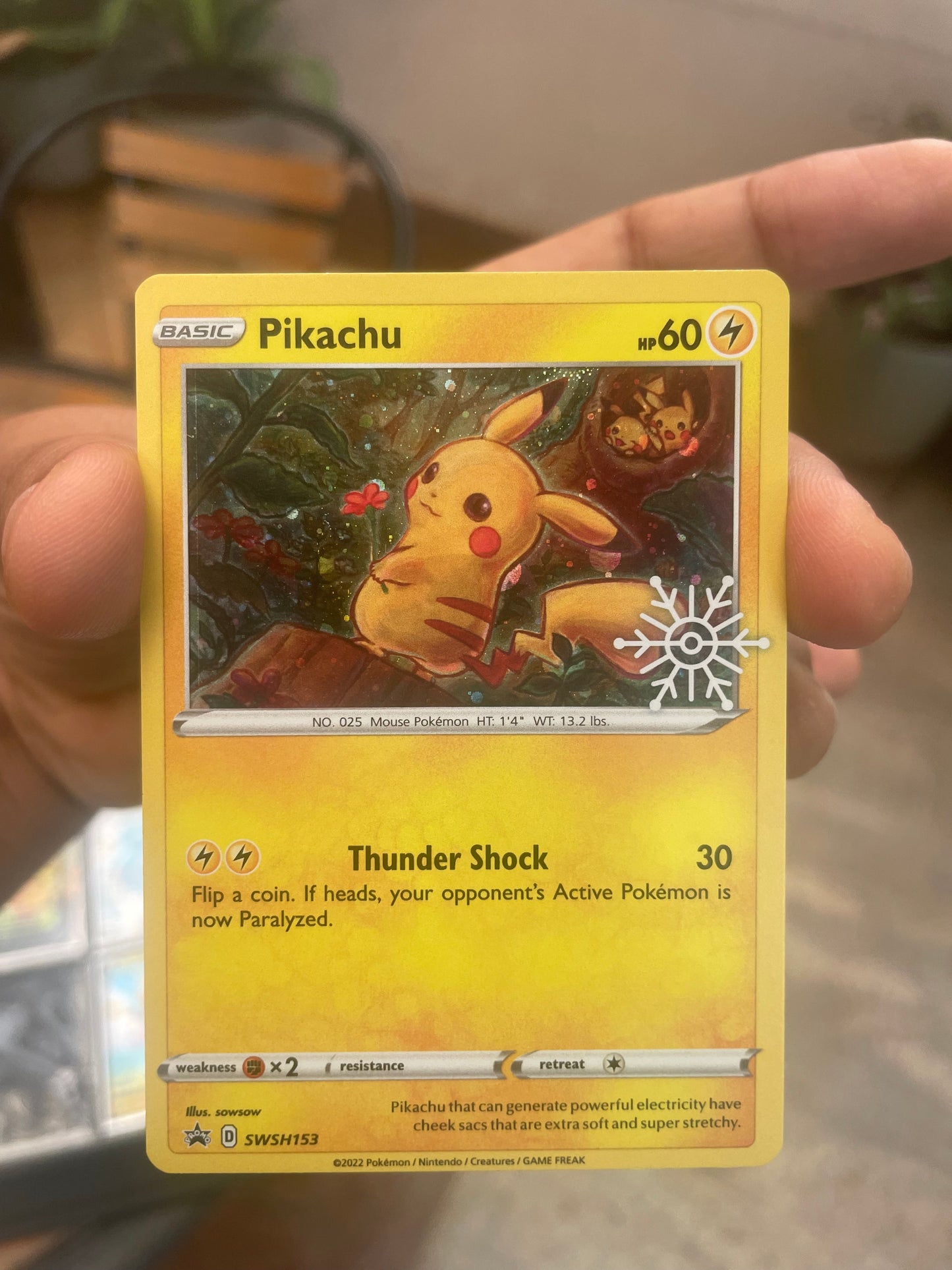 2022 Pikachu SWSH153 Holiday Calender NM- (JP)