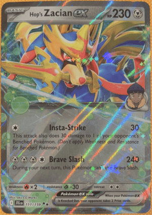 Hop's Zacian ex #111