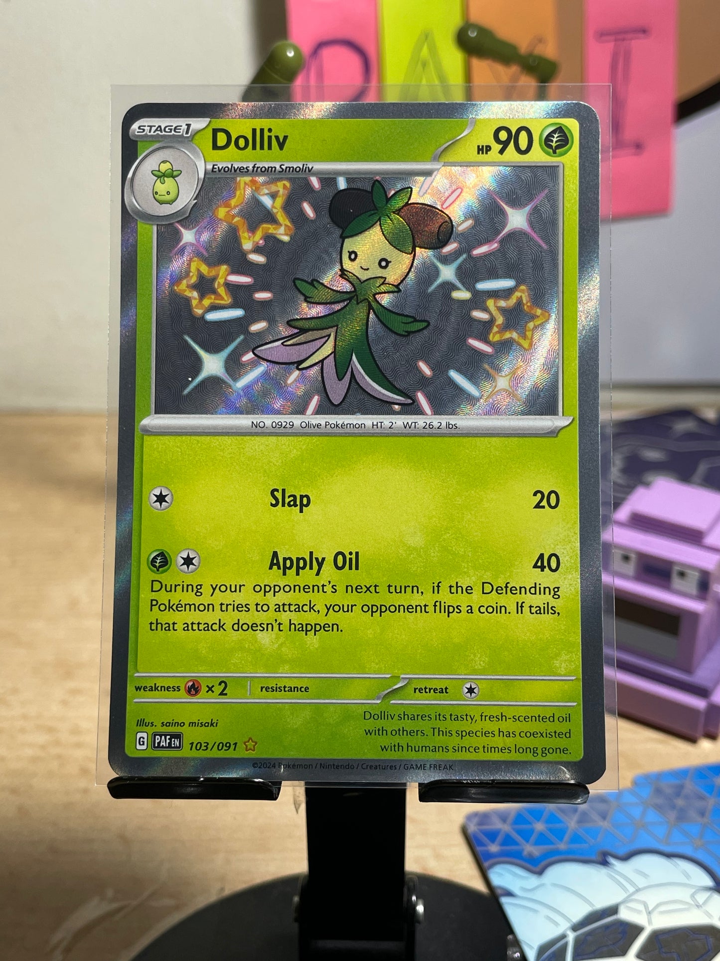 2024 Doliv #103 Paldean Fates