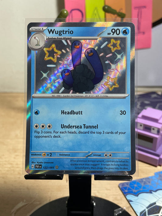 2024 Wugtrio #122 Paldean Fates