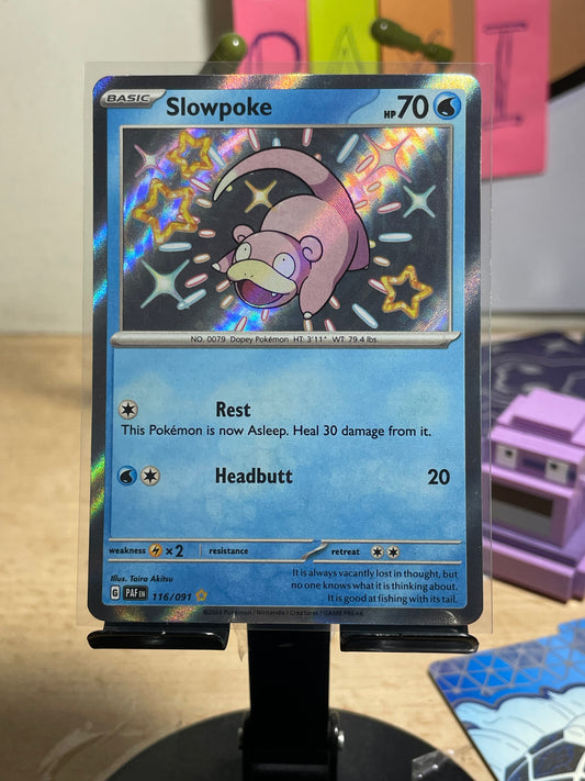 2024 Slowpoke #116 Paldean Fates [NM-]
