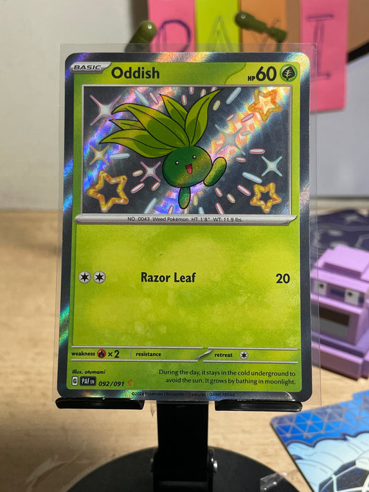 2024 Oddish #92 Paldean Fates [NM-]
