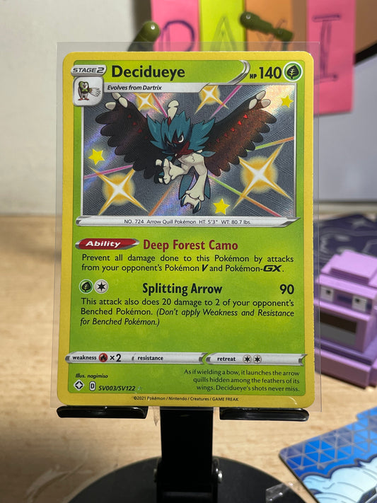 2021 Decidueye #SV3 Shining Fates