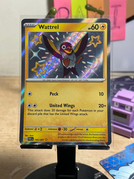 2024 Wattrel #145 Paldean Fates