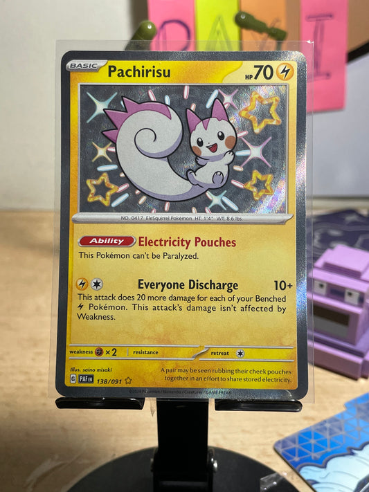 2024 Pachirisu #138 Paldean Fates
