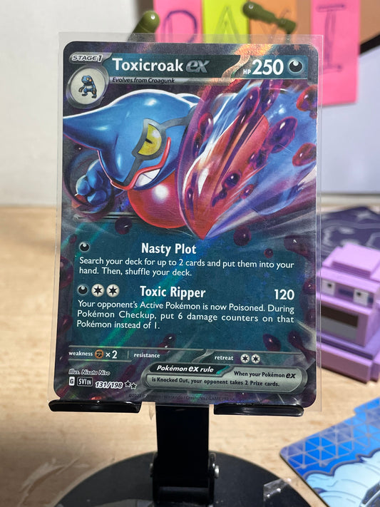 2023 Toxicroak ex #131 SV Base