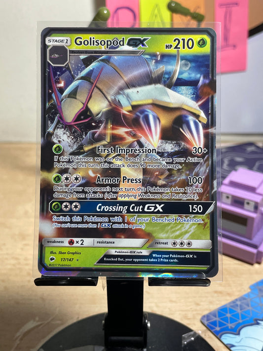 2017 Golisopod GX #17 Burning Shadows