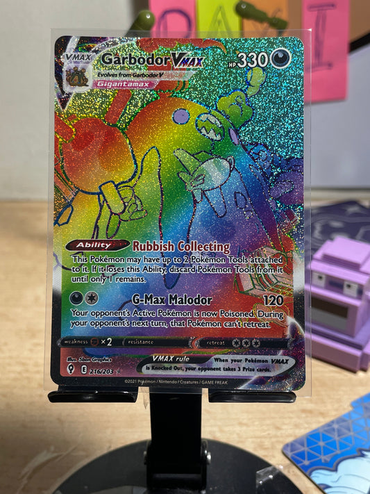 2021 Garbodor Vmax #216 Evolving Skies [NM]