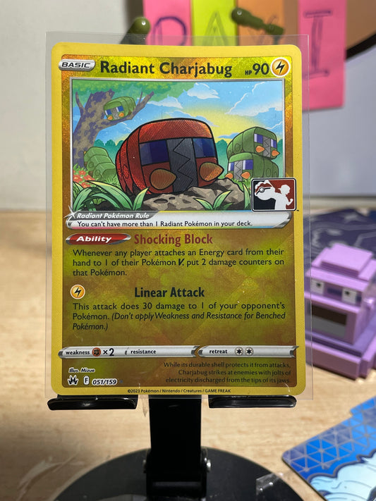 2023 Radiant Charjabug [Prize Pack] #51 Crown Zenith [NM-]