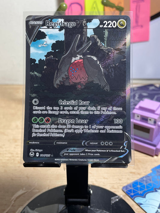 2022 Regidrago V #184 Silver Tempest [LP+]