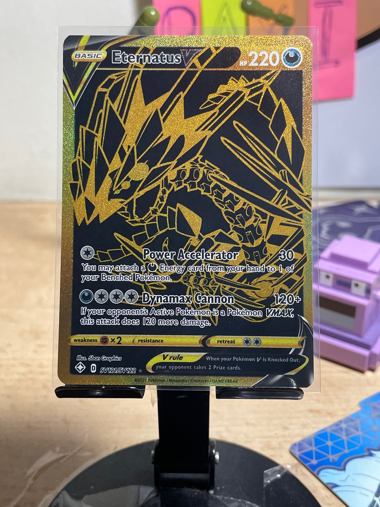 2021 Eternatus V #SV121 Shining Fates [NM]