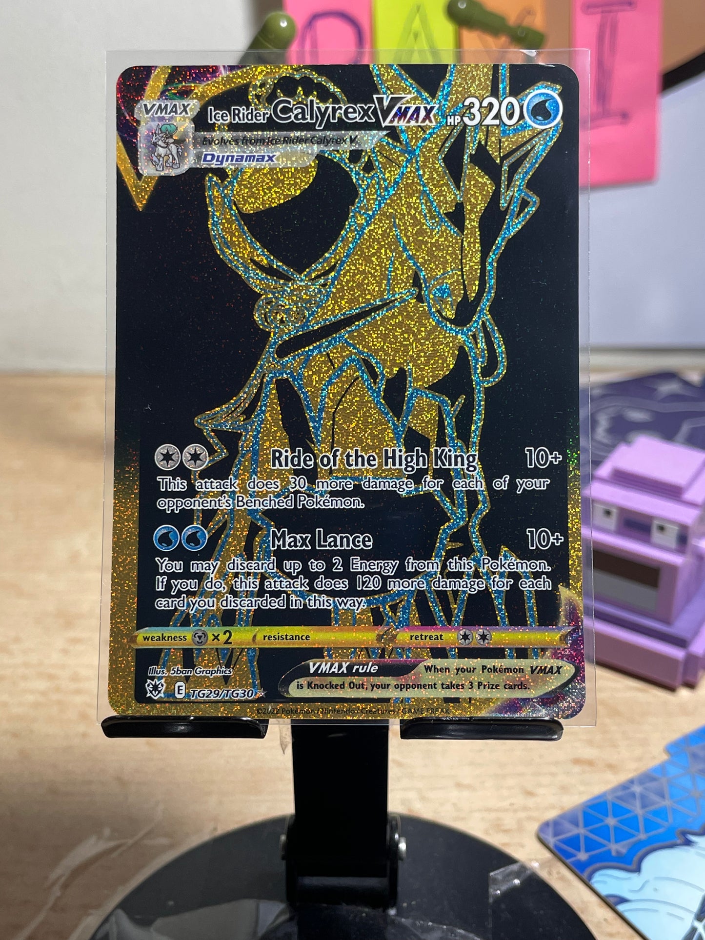 2022 Ice Rider Calyrex Vmax #TG29 Astral Radiance [NM-]