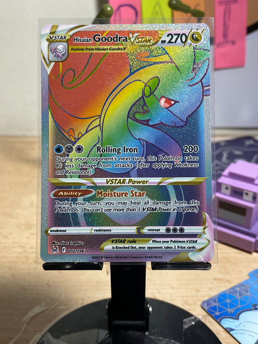2022 Hisuian Goodra Vstar #202 Lost Origin [NM-]