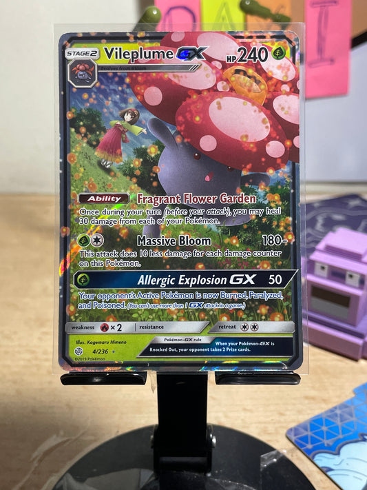 2019 Vileplume GX #4 Guardians Rising [NM-]