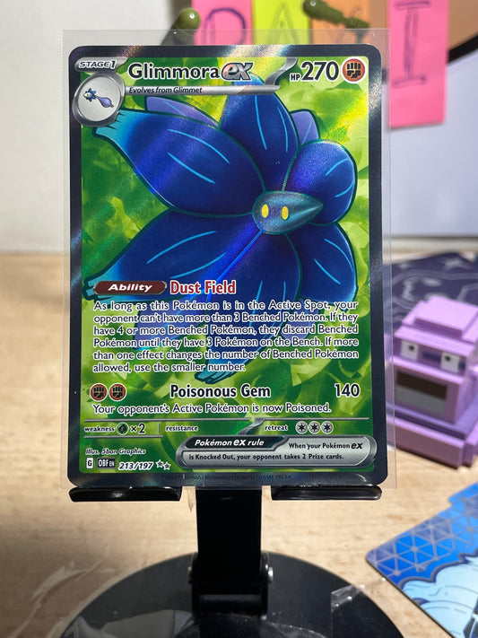 2023 Glimmora ex #213 Obsidian Flames [NM-]