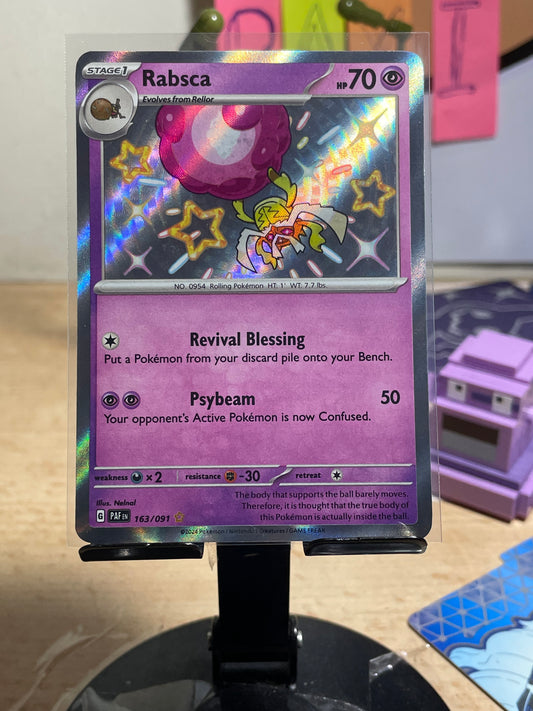 2024 Rabsca #163 Paldean Fates