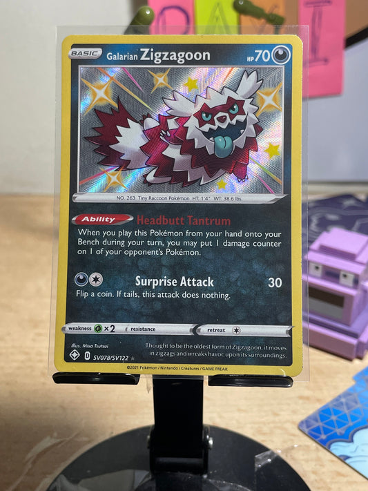 2021 Zigzagoon #SV78 Shining Fates