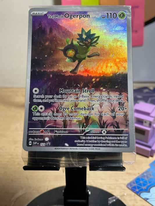 2024 Teal Mask Ogerpon #123 SV Promo [Sealed]