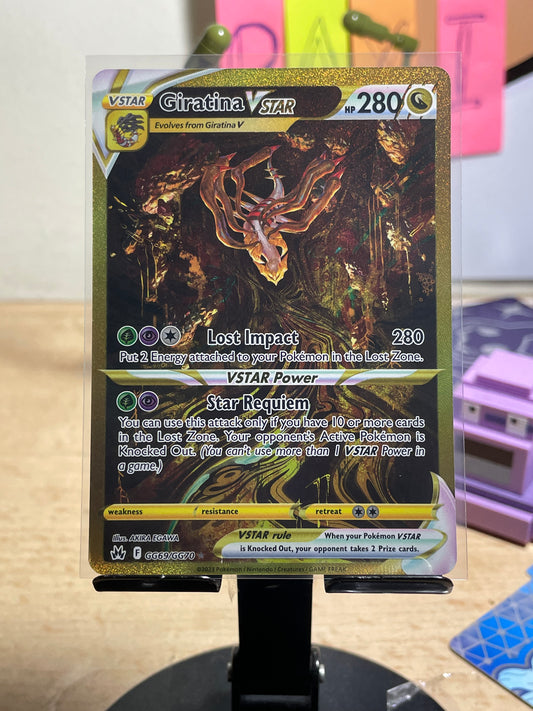 2023 Giratina Vstar #GG69 Crown Zenith [NM-]