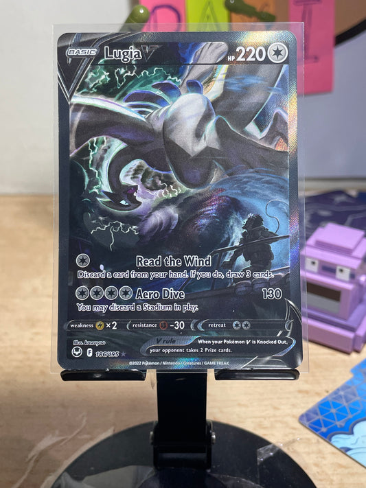 2022 Lugia V #186 Silver Tempest [NM-]