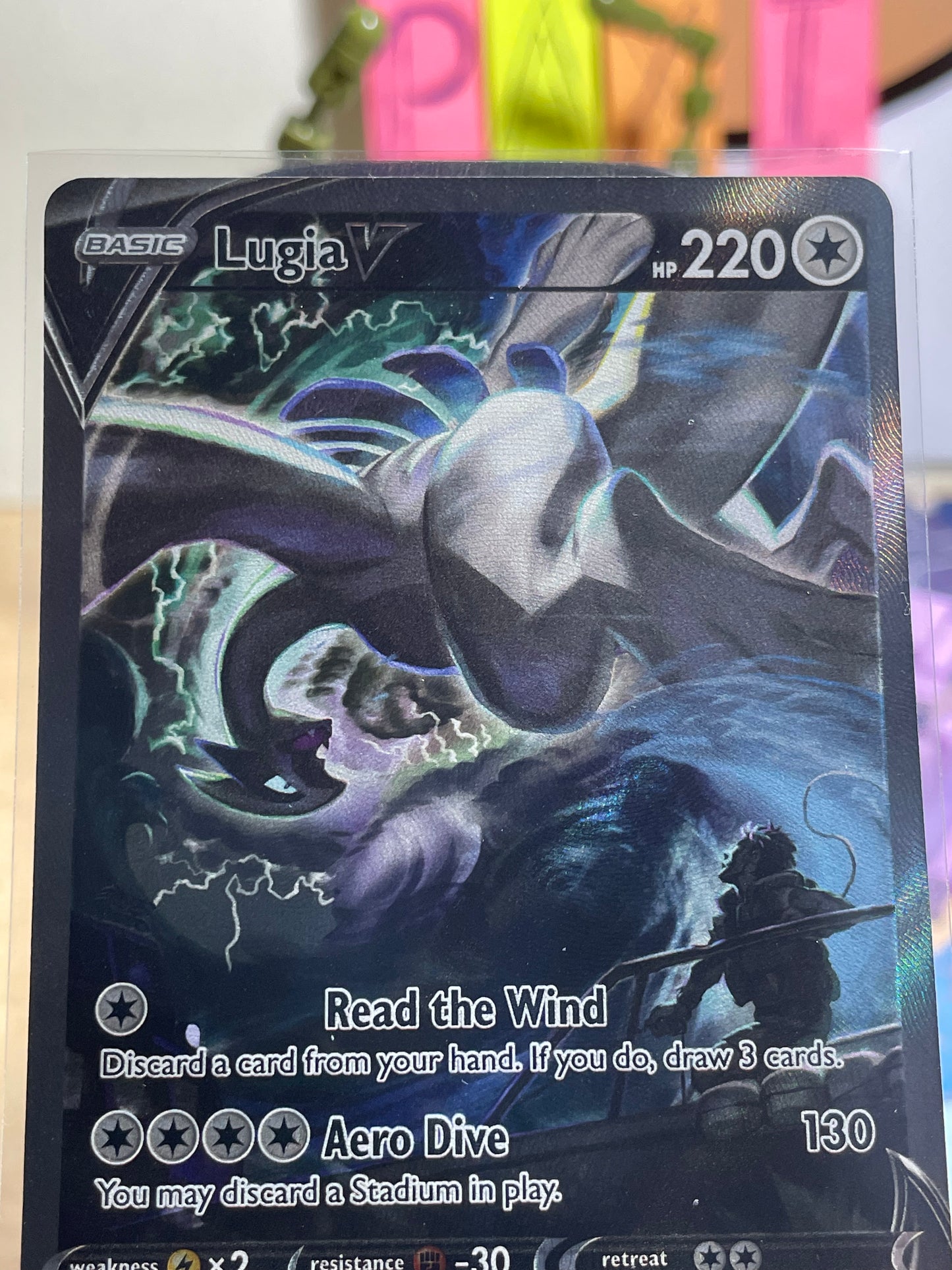 2022 Lugia V #186 Silver Tempest [NM-]