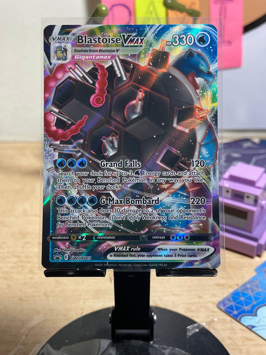 2021 Blastoise VMAX #SWSH103 Promo [NM]